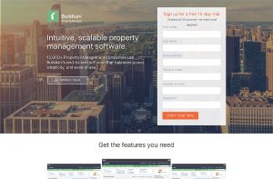Buldium Landing Page Example
