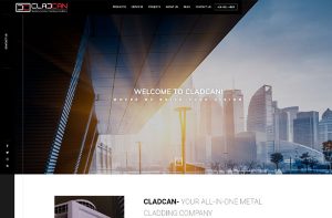 Previous Construction Website Design Example