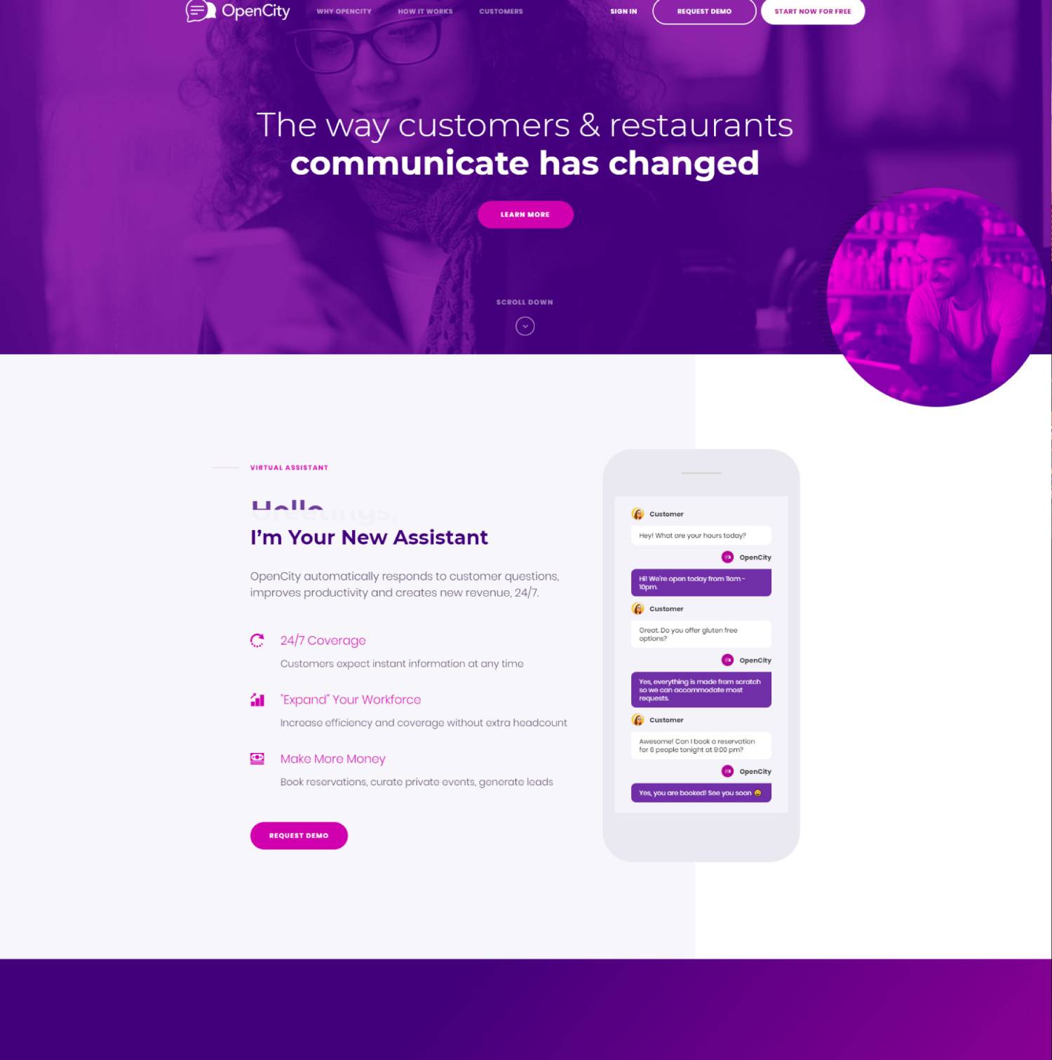 Previous Information Technology Website Design Example