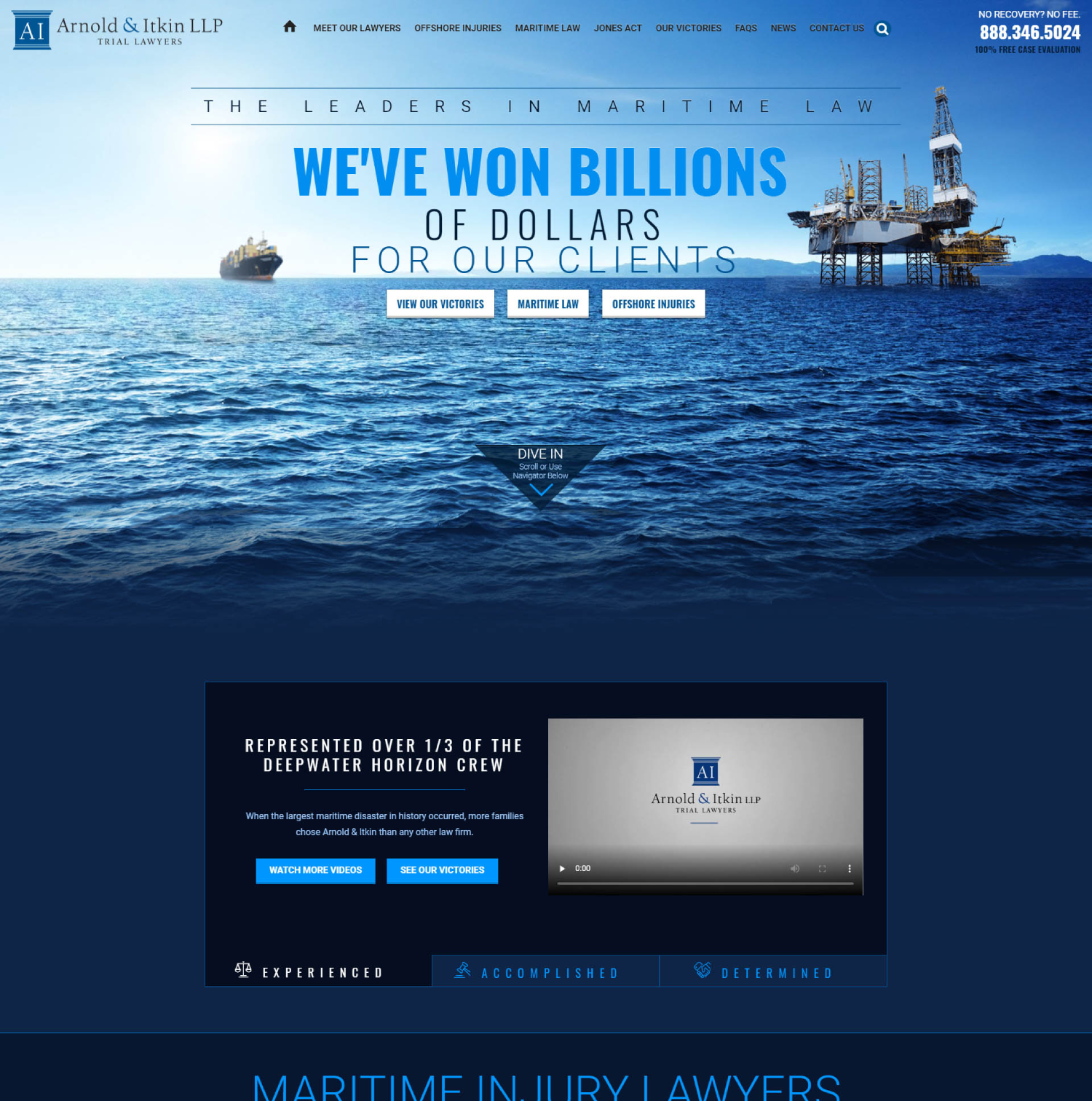Law Website Design Sample
